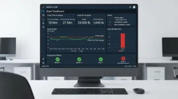 Softrol LOIS dashboard interface showing remote plant monitoring data