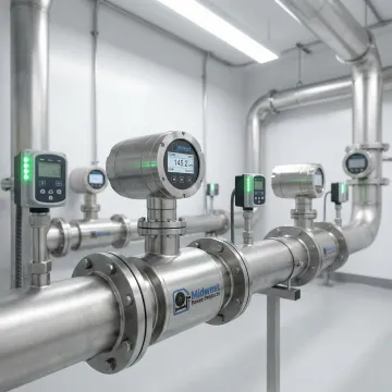 Water flow monitoring equipment in commercial facility