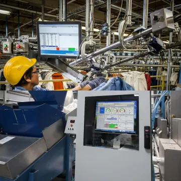Industrial utility monitoring dashboard