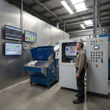 Industrial utility support monitoring system