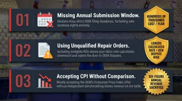 Three costly warranty submission mistakes dealers make and their financial impact
