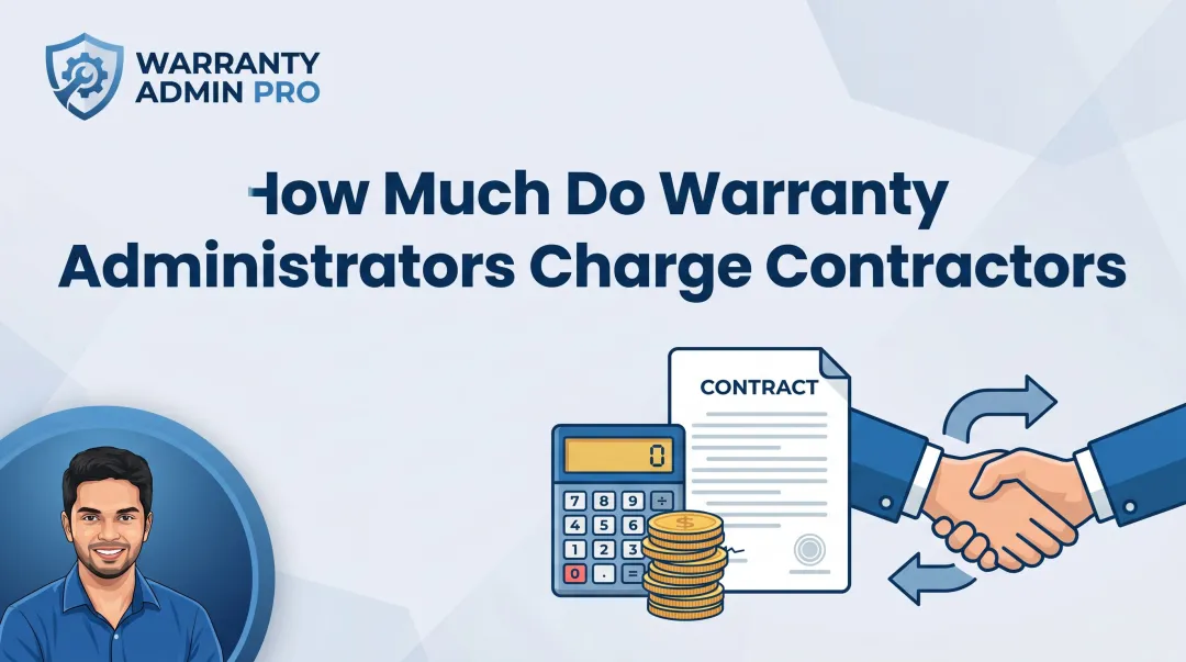 How Much Do Warranty Administrators Charge Contractors